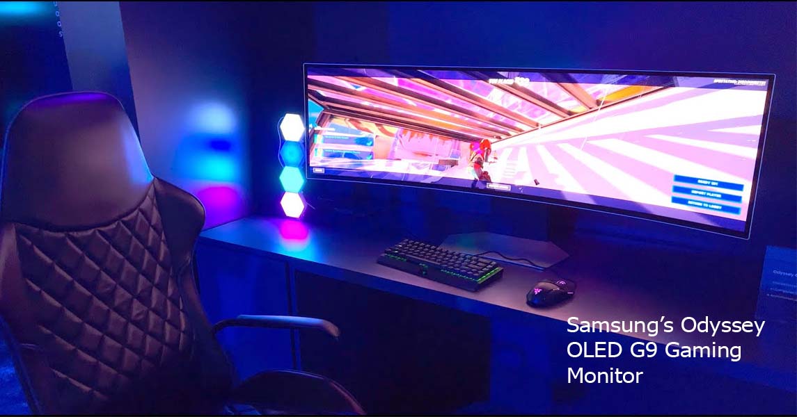 Samsung’s Odyssey OLED G9 Gaming Monitor