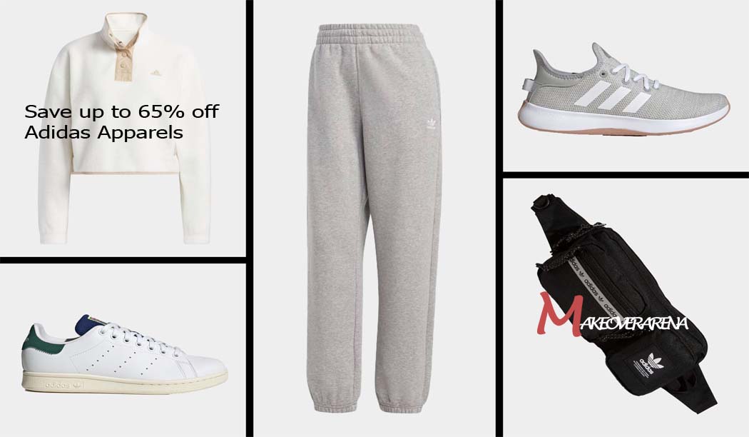 Save up to 65% off Adidas Apparels