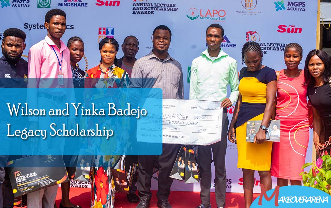 Wilson and Yinka Badejo Legacy Scholarship