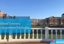 Belmont University Undergraduate Scholarship