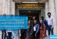 London School of Hygiene & Tropical Medicine (LSHTM) First Generation Scholarship