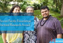 Hawaii Pacific Foundation Doctoral Research Award