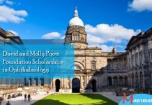 David and Molly Pyott Foundation Scholarships in Ophthalmology