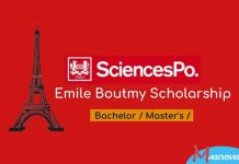 Émile Boutmy Scholarship