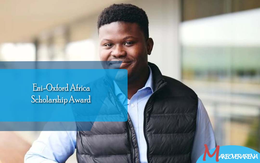  Eni-Oxford Africa Scholarship Award