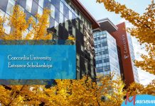 Concordia University Entrance Scholarships