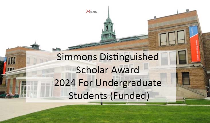 Simmons Distinguished Scholar Award
