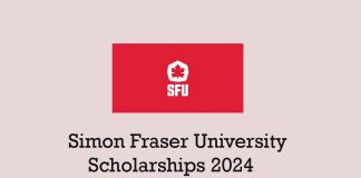 Simon Fraser University Scholarships 2024 in Canada | Apply Now