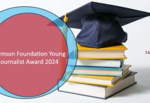 Thomson Foundation Young Journalist Award 2024