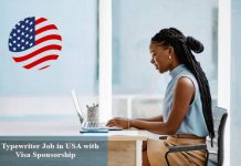 Typewriter Job in USA with Visa Sponsorship
