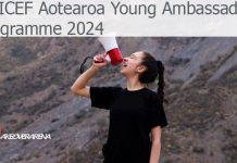 UNICEF Aotearoa Young Ambassador Programme 2024