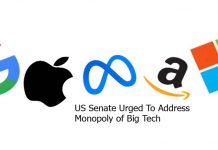 US Senate Urged To Address Monopoly of Big Tech