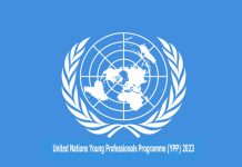 United Nations Young Professionals Programme (YPP) 2023