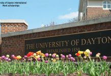 University of Dayton International Merit scholarships