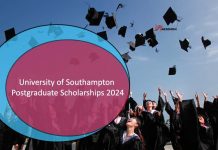 University of Southampton Postgraduate Scholarships 2024