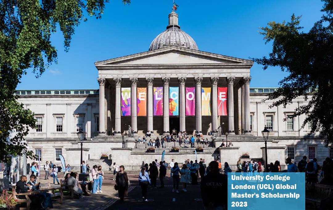 University College London (UCL) Global Master's Scholarship 2023