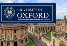 Oxford Weidenfeld-Hoffmann Master's Scholarships 2022/2023