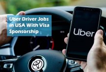 Uber Driver Jobs in USA With Visa Sponsorship