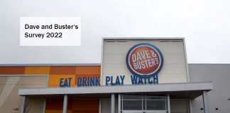 Dave and Buster‘s Survey 2022