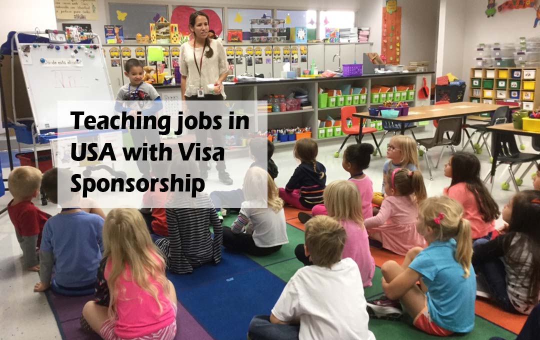 Teaching jobs in USA with Visa Sponsorship