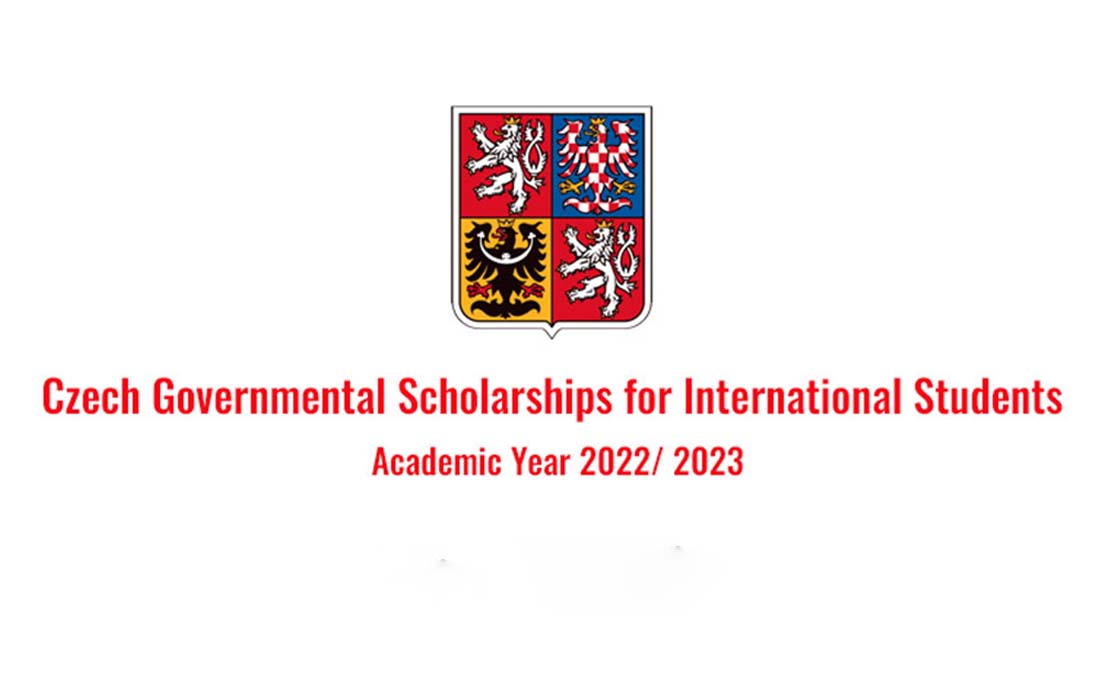 Czech Government Scholarship 2022/2023