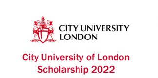 City University of London Scholarship 2022