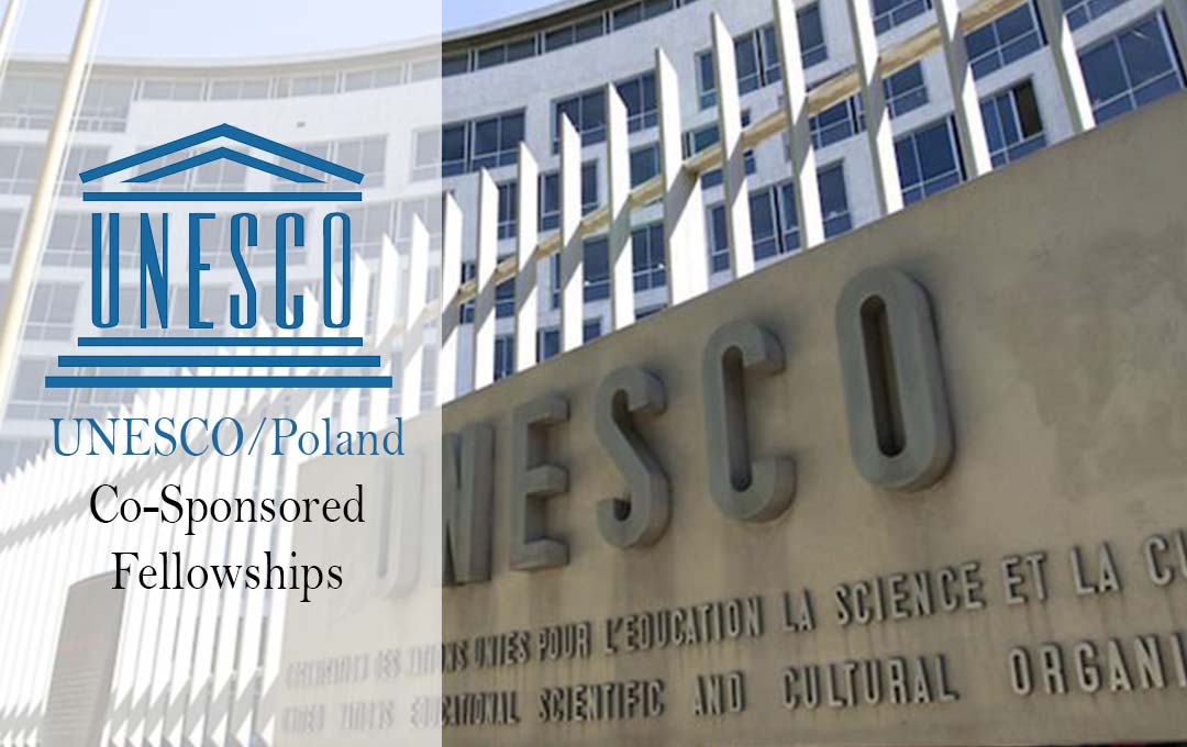 UNESCO/Poland Co-Sponsored Fellowships 