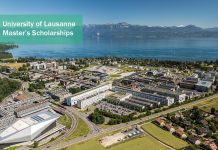 University of Lausanne Master’s Scholarships 2022 For International Students