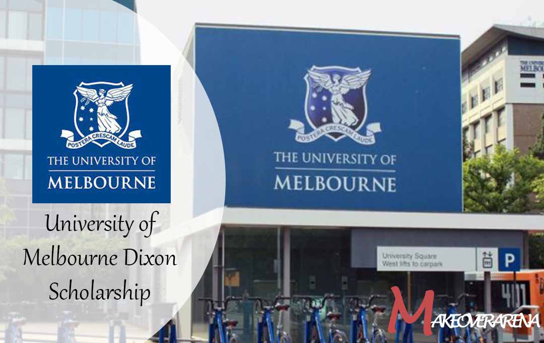 University of Melbourne Dixon Scholarship