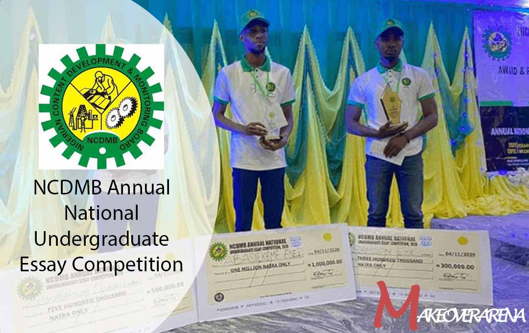 NCDMB Annual National Undergraduate Essay Competition