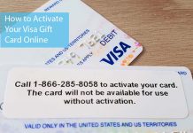 How to Activate Your Visa Gift Card Online