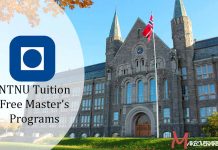 NTNU Tuition Free Master’s Programs