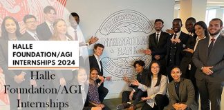 Halle Foundation/AGI Internships