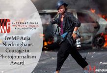 IWMF Anja Niedringhaus Courage in Photojournalism Award
