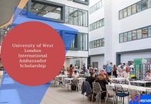 University of West London International Ambassador Scholarship