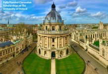 Fully Funded Clarendon Scholarships at The University of Oxford