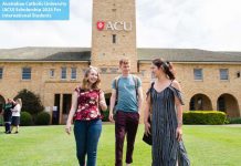 Australian Catholic University (ACU) Scholarship 2023 For International Students