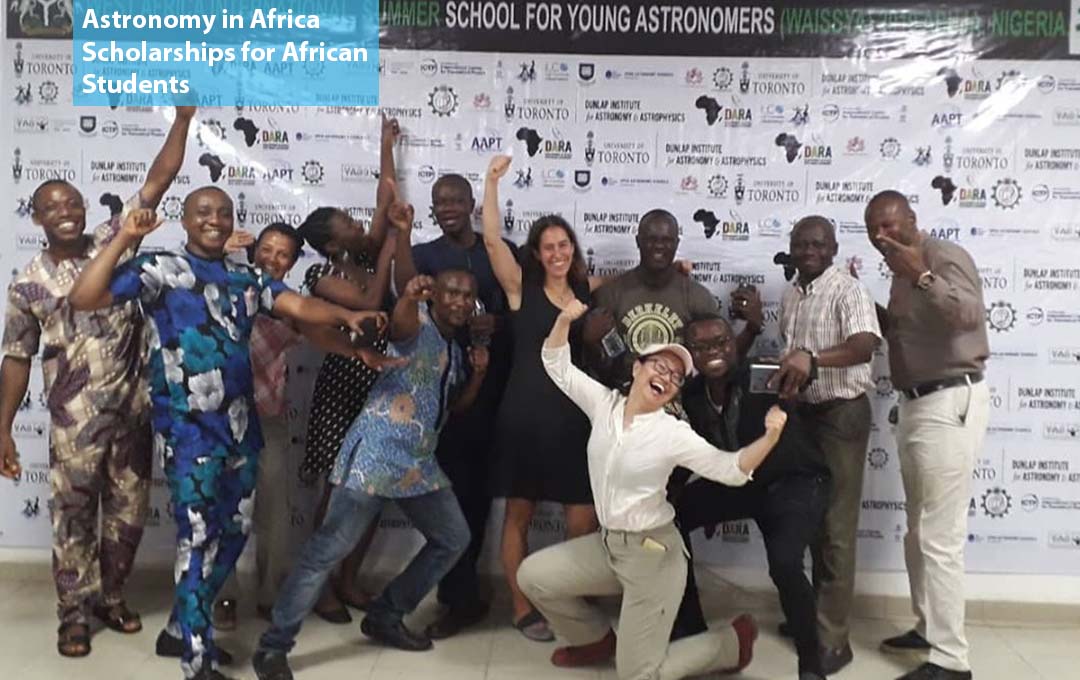 Astronomy in Africa Scholarships for African Students