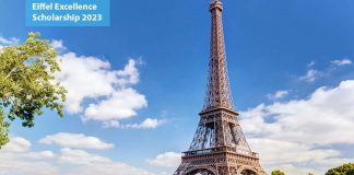 Eiffel Excellence Scholarship 2023