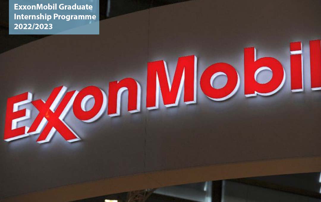 ExxonMobil Graduate Internship Programme 2022/2023