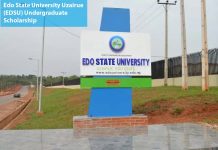 Edo State University Uzairue (EDSU) Undergraduate Scholarship