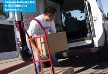 Package Delivery Job in USA With Visa Sponsorship