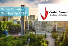 Vanier Canada Scholarship 2022