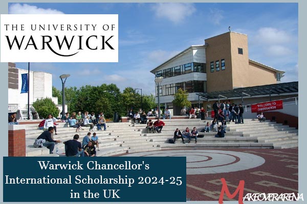 Warwick Chancellor's International Scholarship 2024-25
