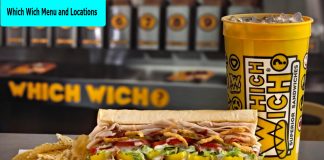 Which Wich Menu and Locations