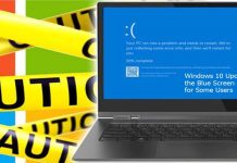 Windows 10 Update Brings the Blue Screen of Death for Some Users