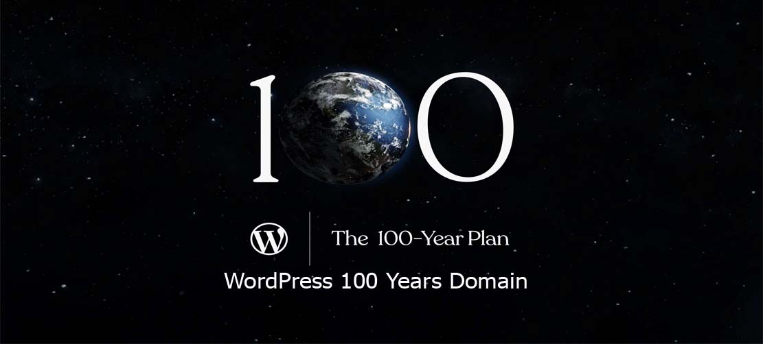 WordPress 100 Years Domain