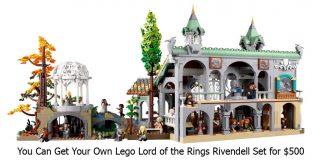 You Can Get Your Own Lego Lord of the Rings Rivendell Set for $500