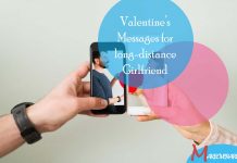 Valentine’s Messages for long-distance Girlfriend