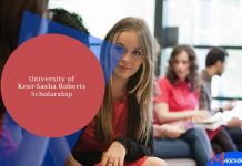 University of Kent-Sasha Roberts Scholarship